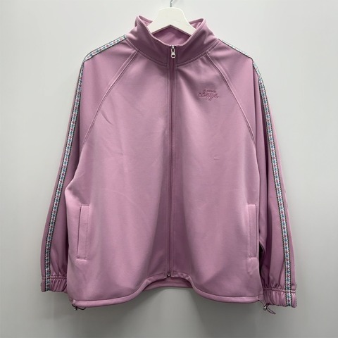 レディース　花柄ラインカラートラックジャケット（ayano）