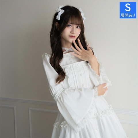 レディース　姫袖ブラウス（眞白ありす）