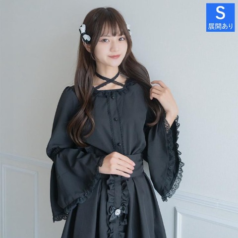 レディース　姫袖ブラウス（眞白ありす）