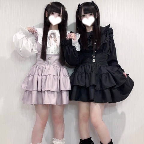 レディース　長袖ブラウス(こるろり)