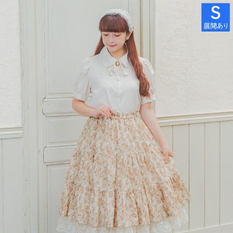 レディース　ジャボタイ付きブラウス（青木美沙子）