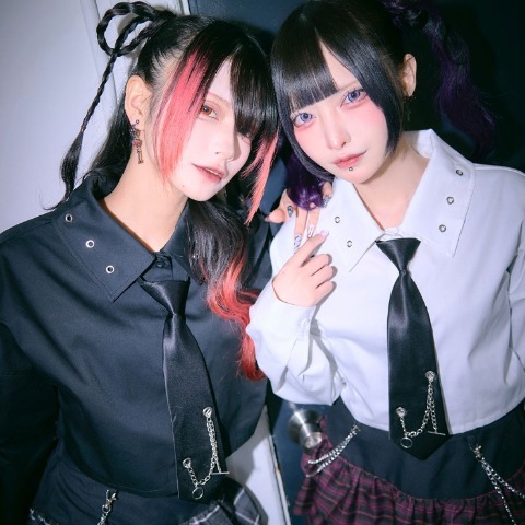 レディース　ネクタイ付きシャツジャケット（RaRaJaM）