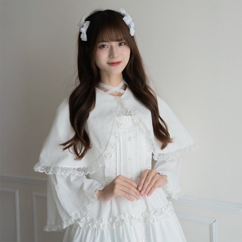 レディース　リボンケープ（眞白ありす）