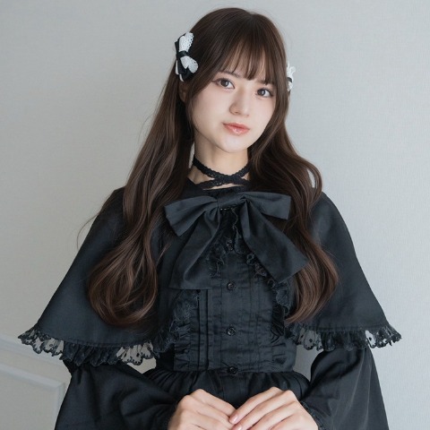 レディース　リボンケープ（眞白ありす）