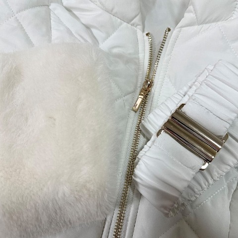 レディース　ダイヤキルト中綿コート（nako）