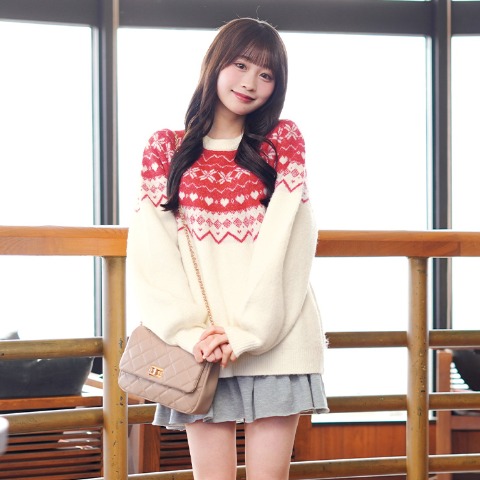 レディース　ニットプルオーバー（瞬間seju）