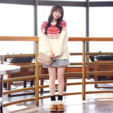レディース　ニットプルオーバー（瞬間seju）