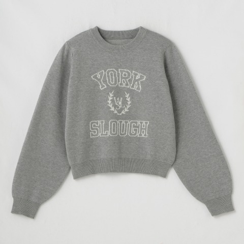 レディース　カレッジロゴニットプルオーバー（瞬間seju）