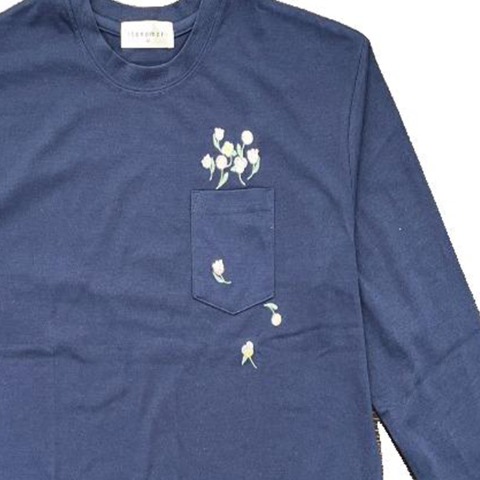 レディース　Tシャツ（刺繍作家コハナ)