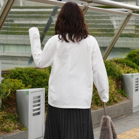 レディース　ロングTシャツ+アクリルスタンド（沖昌之さんコラボ）