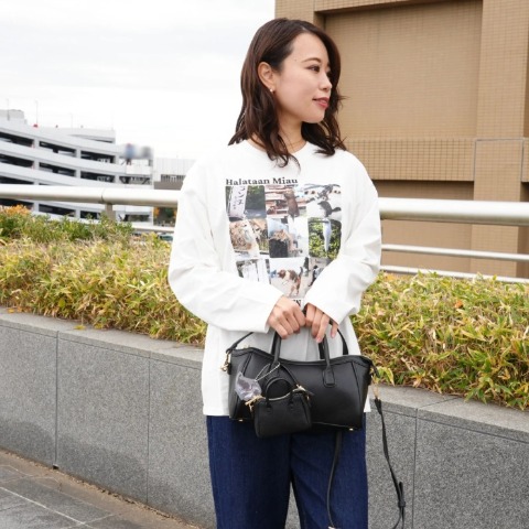 レディース　ロングTシャツ+アクリルスタンド（沖昌之さんコラボ）