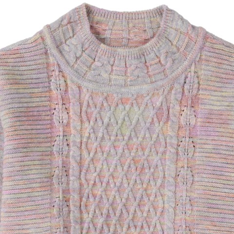 レディース　ニットプルオーバー（ふわふわニット）