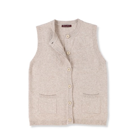 レディース　ニットベスト