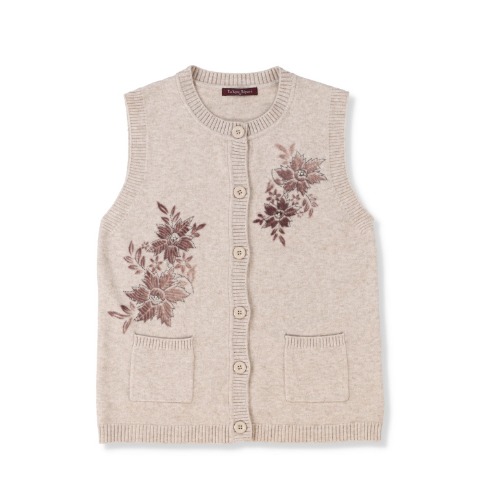 レディース　ニットベスト