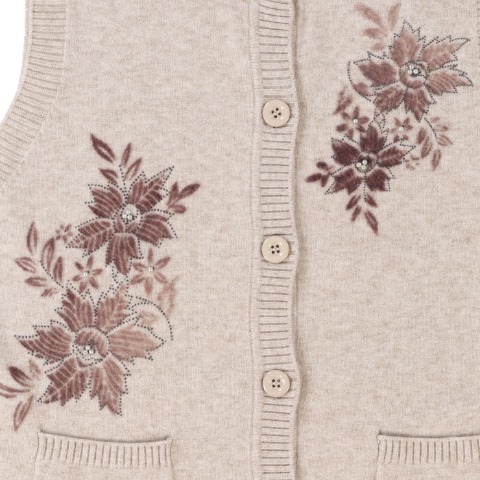 レディース　ニットベスト