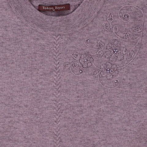 レディース　ニットプルオーバー