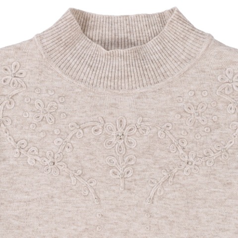 レディース　ニットプルオーバー