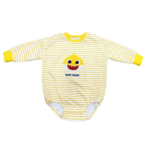 ベビー　ロンパース（70-80cm・ベイビーシャーク）