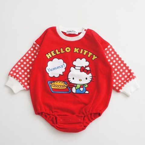 ベビー　ロンパース（70-80cm・ハローキティ）