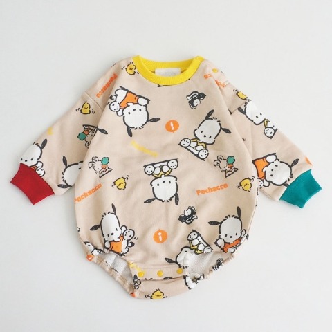 ベビー　ロンパース（70-80cm・ポチャッコ）