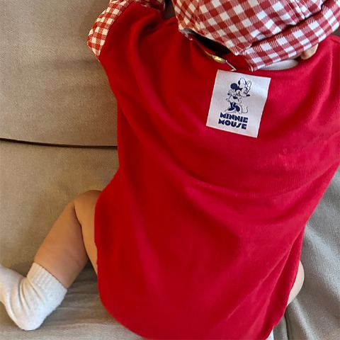 ベビー　ロンパース（70-80cm・はるぴのママ/Disney）