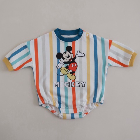 ベビー　ロンパース（70-80cm・はるぴのママ/Disney）