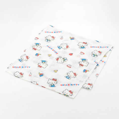 ベビー　ガーゼケット（ハローキティ）