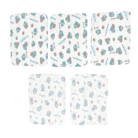 5枚組ハンカチ（ハンギョドン）