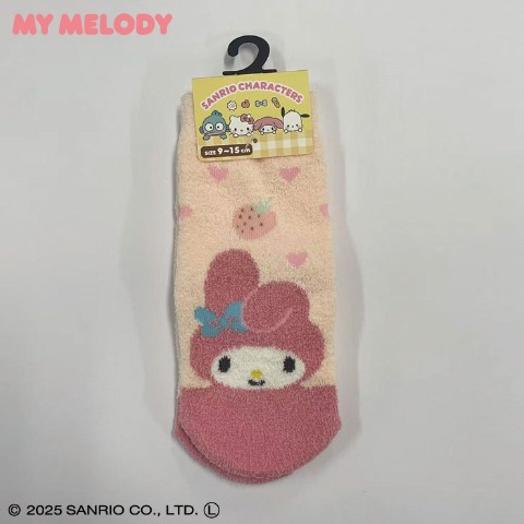 ベビー　クルーソックス（9-15cm・マイメロディ)