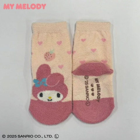 ベビー　クルーソックス（9-15cm・マイメロディ)