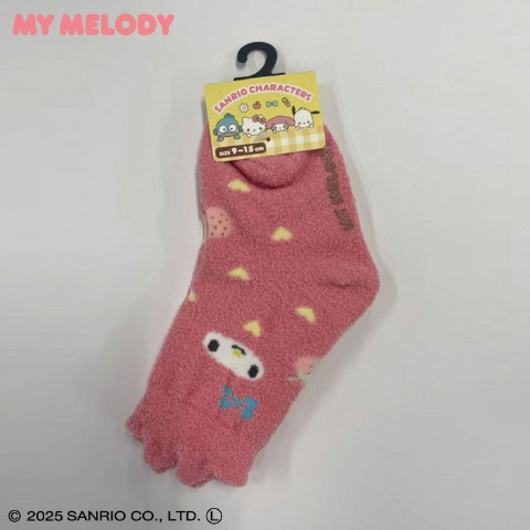 ベビー　クルーソックス（9-15cm・マイメロディ)