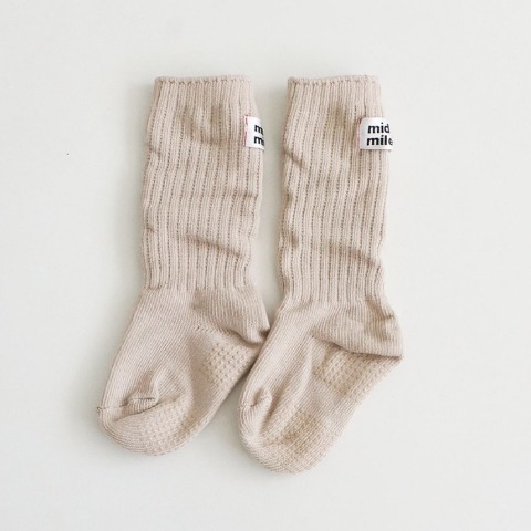 ベビー　ソックス（9-15cm・midmile/むくぞー）
