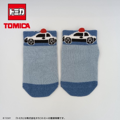 ベビー　スニーカーインソックス（9-15cm・トミカ）