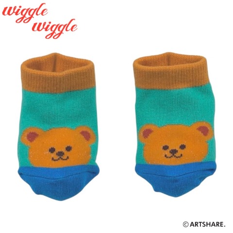 ベビー　ソックス（9-15cm・wiggle wiggle）
