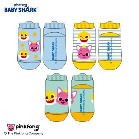 ベビー　ソックス（9-15cm・ベビーシャーク）