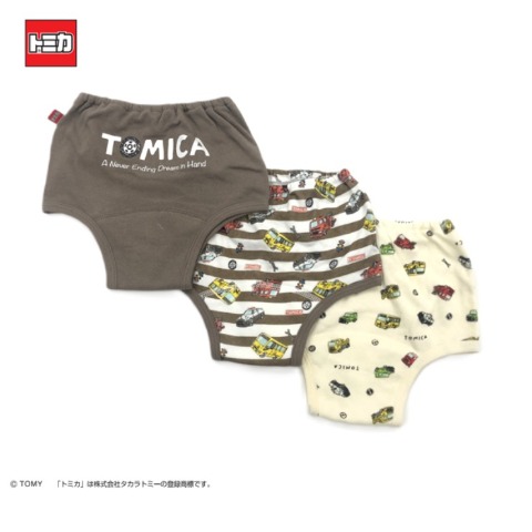 ベビー　3Pトレーニングパンツ（90~100cm・トミカ）