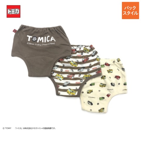 ベビー　3Pトレーニングパンツ（90~100cm・トミカ）