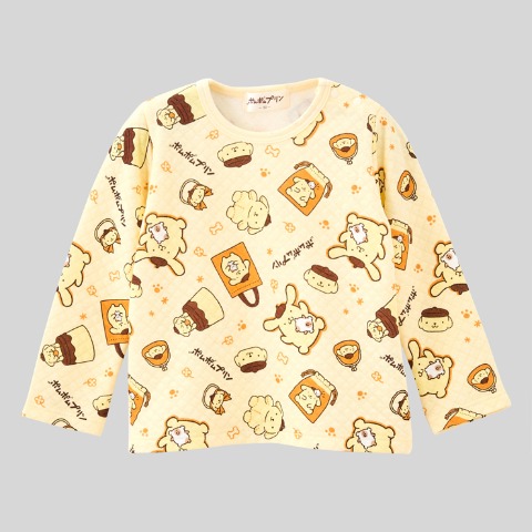 ベビー　パジャマ（90・100cm・ポムポムプリン）