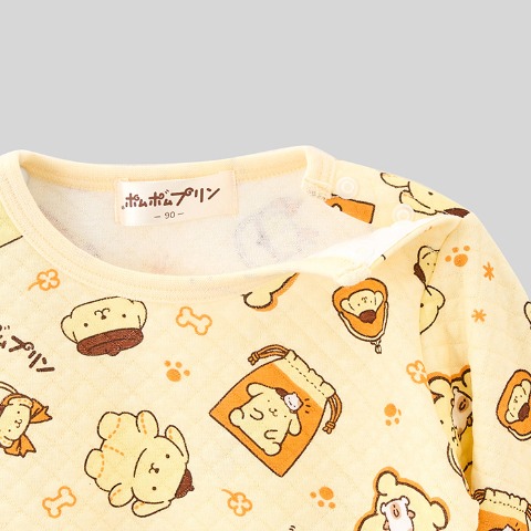 ベビー　パジャマ（90・100cm・ポムポムプリン）