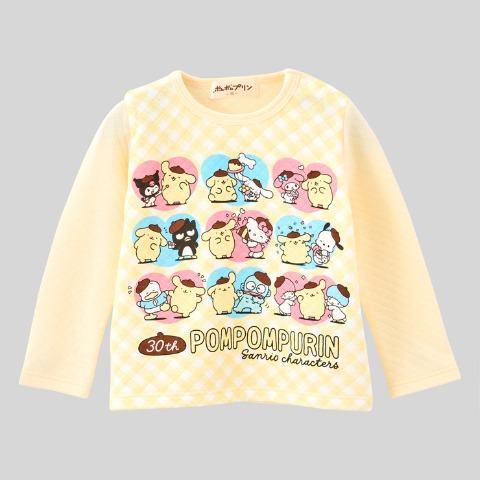 ベビー　パジャマ（90・100cm・ポムポムプリン）