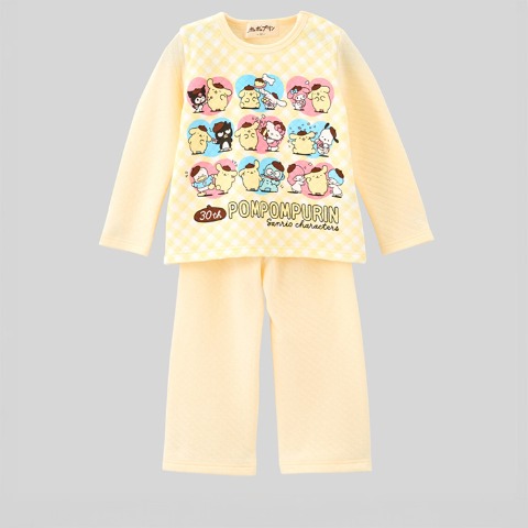 ベビー　パジャマ（90・100cm・ポムポムプリン）
