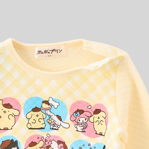 ベビー　パジャマ（90・100cm・ポムポムプリン）