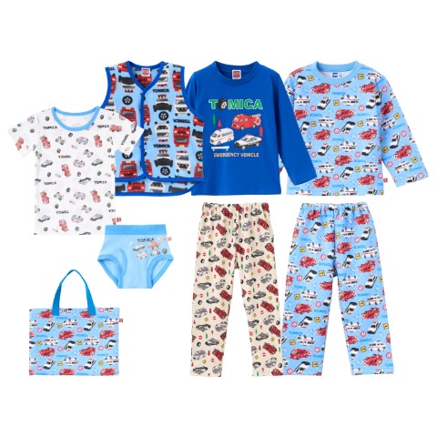 ベビー　ハッピーバック　6点セット（90・100cm・トミカ）