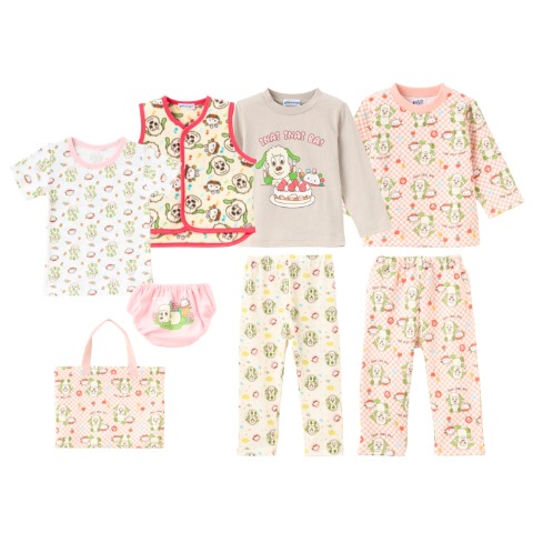 ベビー　ハッピーバック　6点セット（90・100cm・いないいないばあっ！）