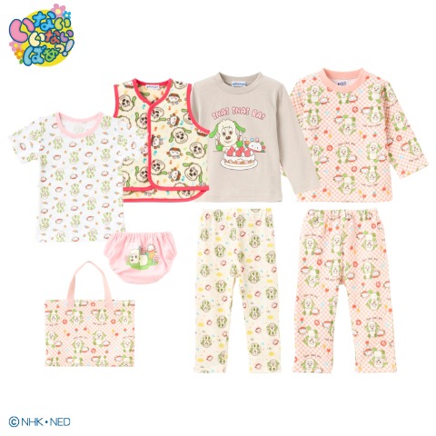 ベビー　ハッピーバック　6点セット（90・100cm・いないいないばあっ！）