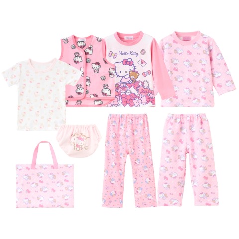 ベビー　ハッピーバッグ　6点セット（90・100cm・ハローキティ）