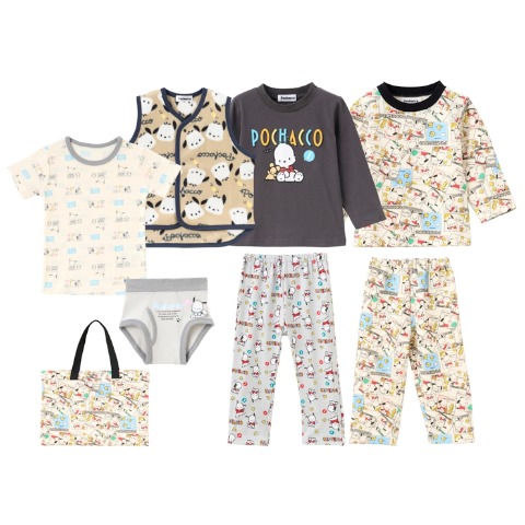 ベビー　ハッピーバッグ　6点セット（90・100cm・ポチャッコ）