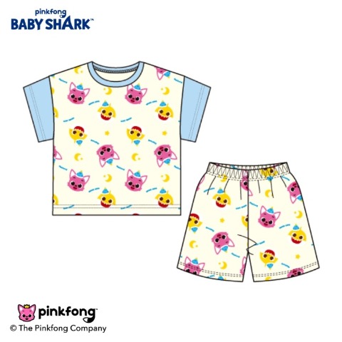 ベビー　パジャマ（80～100cm・ベイビーシャーク）