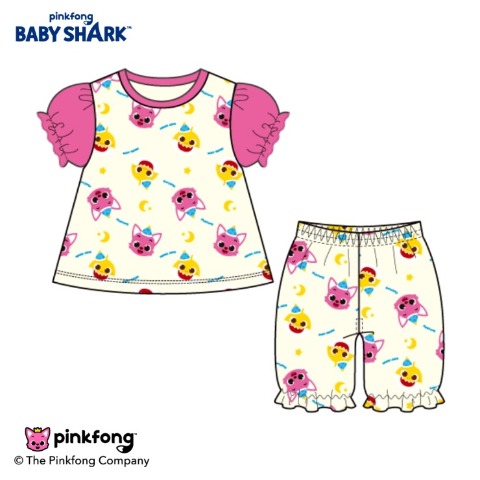 ベビー　パジャマ（80～100cm・ベイビーシャーク）