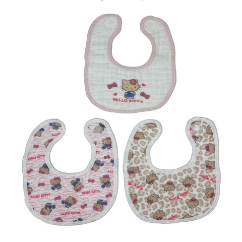 ベビー　3枚組スタイ（ハローキティ）